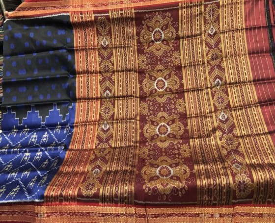 Khandua sari is a popular sari made of silk, which is the pride of Odisha.  Odisha is an eastern sta