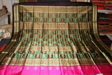 Orissa Handloom Traditional Bomkai Saree
