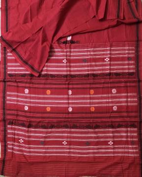 Exclusively Woven Cotton Dhalapathara Saree
