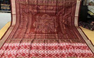 Traditional Aanchal Pasapalli Silk Saree with Blouse Piece