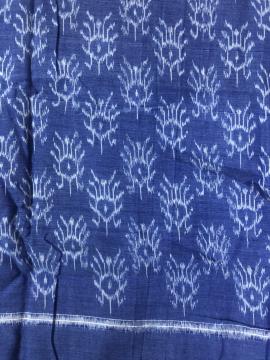 Ikat Weave Cotton Fabric