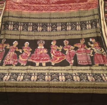 kuchipudi silk saree