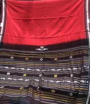 Cotton Dhalapathara Saree without Blouse piece