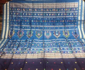 Traditional Dolabedi Silk Saree with blouse piece