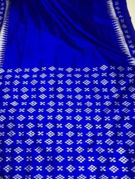 Border and Aanchal pasapalli Khandua silk saree with blouse piece