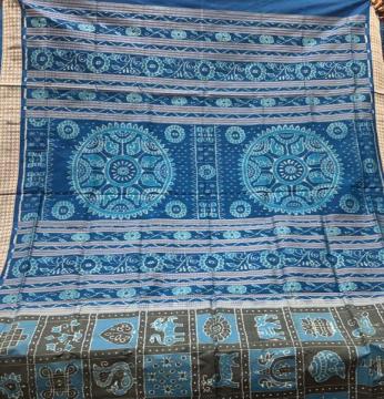 Exclusively woven beautiful Nabakothi silk saree with blouse piece