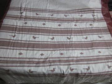 Bird motif Pure Cotton Kotpad Saree Sari