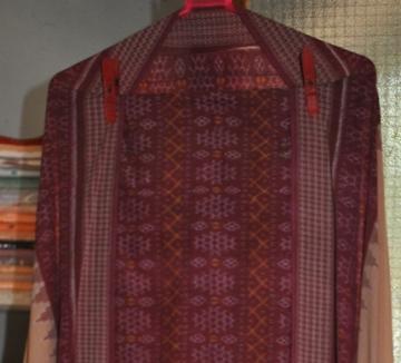 Odisha Handloom Ikat work unstitched salwar suit