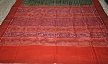 Beautiful Odisha Handloom all over Ikat work saree with Blouse Piece