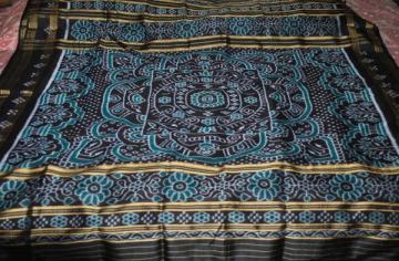 Beautiful Traditional Odisha Handloom Silk Saree Without Blouse Piece