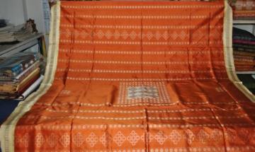 Orissa Handloom Traditional Bomkai Saree Sari