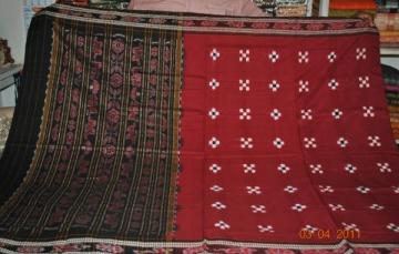 Orissa Handloom Sambalpuri Designer Cotton Saree