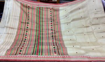 Exclusively Woven Dongria Saree in Tasar with Blouse Piece