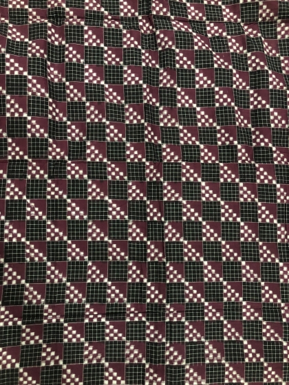 Rudraksha border double Ikat Pasapalli Cotton Saree without blouse piece
